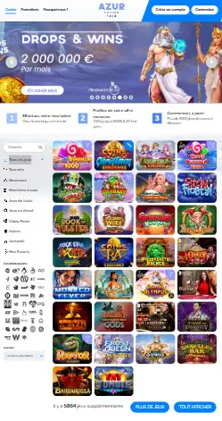 application et interface de Lazy Bar Casino