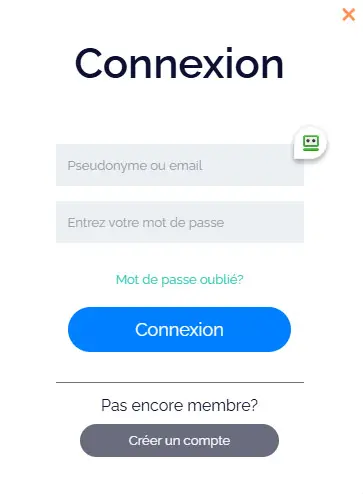 Connexion des membres du Lazy Bar Casino